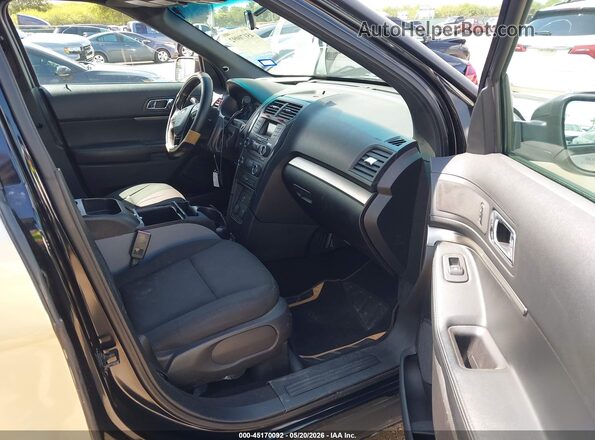 1FM5K8AR0HGD57978 2017 FORD UTILITY POLICE INTERCEPTOR Gold Widok wnętrza z przodu