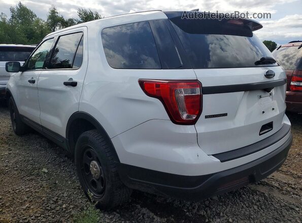1FM5K8AR0JGC19248 2018 FORD EXPLORER White Rear left