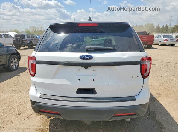 1FM5K8AR1JGC49603 2018 FORD EXPLORER White 