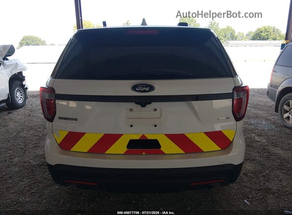 1FM5K8AR2HGC07600 2017 FORD UTILITY POLICE INTERCEPTOR White 