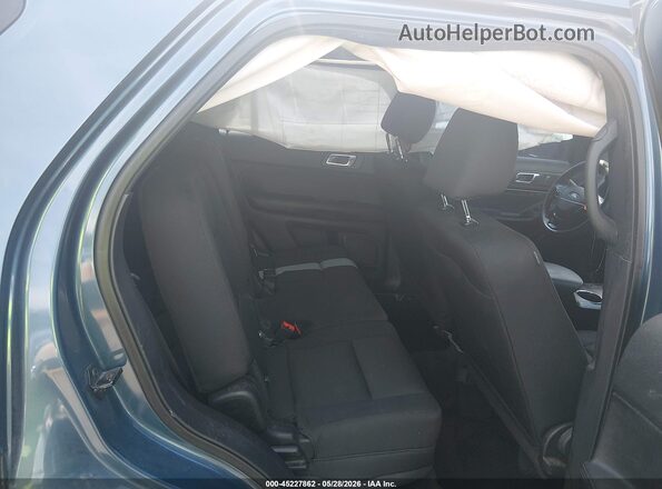 1FM5K8AR4GGC92597 2016 FORD UTILITY POLICE INTERCEPTOR Blue Widok naklejki z numerem VIN