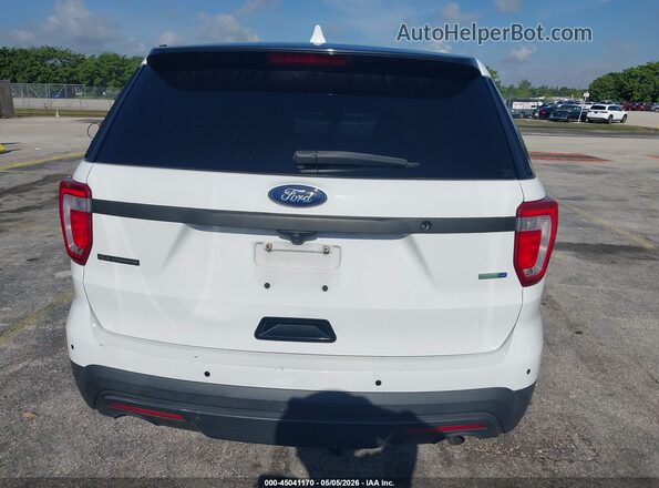 1FM5K8AR5GGC50830 2016 FORD UTILITY POLICE INTERCEPTOR White 