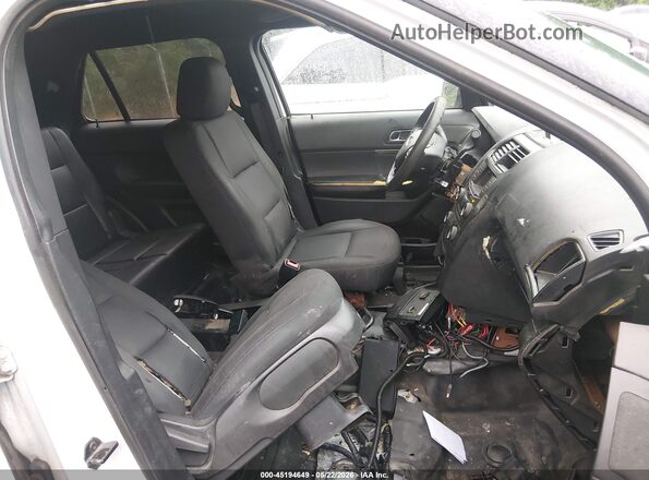 1FM5K8AR5KGA29690 2019 FORD POLICE INTERCEPTOR White Սալոնի դիմացի տեսք