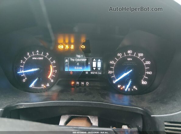 1FM5K8AR5KGA29690 2019 FORD POLICE INTERCEPTOR White Հետևի նստատեղերի տեսք