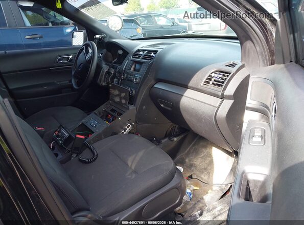 1FM5K8AR6KGA32422 2019 FORD EXPLORER Black Front interior view