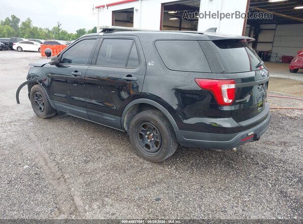 1FM5K8AR6KGA32422 2019 FORD EXPLORER Black Rear left