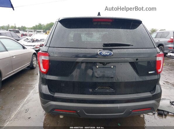 1FM5K8AR7JGA32752 2018 FORD POLICE INTERCEPTOR Black 