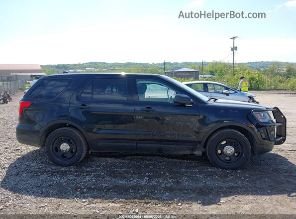 1FM5K8AR8JGA71494 2018 FORD POLICE INTERCEPTOR Black Vista interior de 360 grados