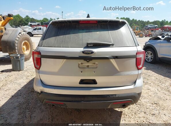 1FM5K8AR9GGA72405 2016 FORD UTILITY POLICE INTERCEPTOR Silver 
