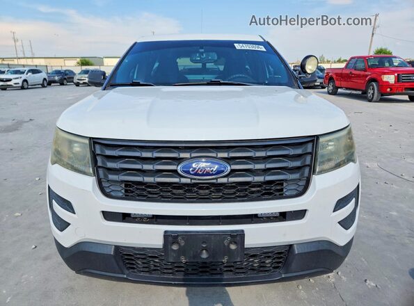 1FM5K8AT1GGC14726 2016 FORD EXPLORER White Widok z przodu