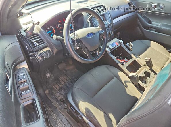 1FM5K8AT1GGC14726 2016 FORD EXPLORER White Widok deski rozdzielczej