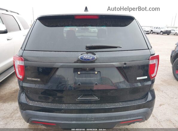 1FM5K8AT2HGA77443 2017 FORD UTILITY POLICE INTERCEPTOR Черный 