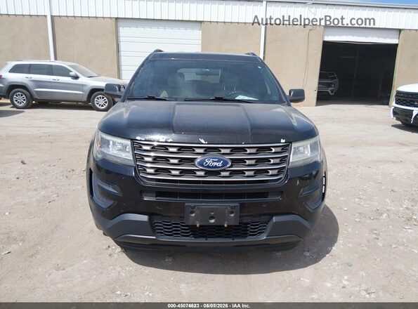 1FM5K8B83HGD25368 2017 FORD EXPLORER Black 