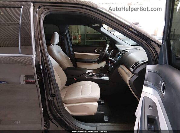 1FM5K8B85KGA33048 2019 FORD EXPLORER Black Vista interior delantera