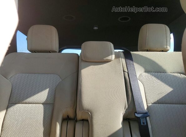 1FM5K8B87GGA49890 2016 FORD EXPLORER Синий Вид задних сидений