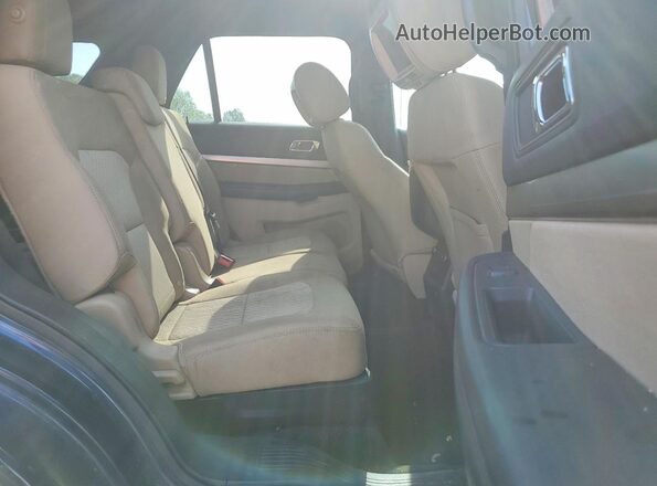 1FM5K8B87GGA49890 2016 FORD EXPLORER Синий Вид задней части салона