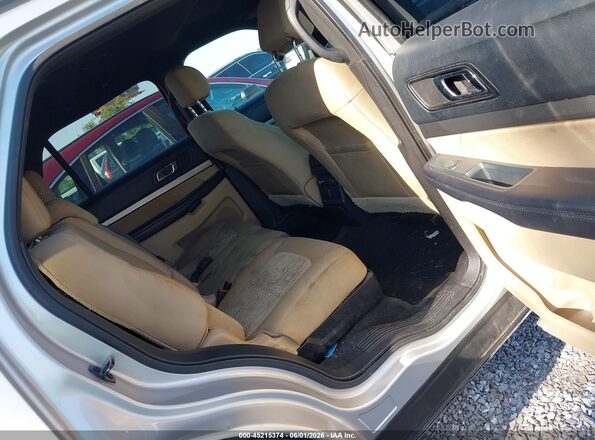 1FM5K8B89GGA37692 2016 FORD EXPLORER Silver Vista de la etiqueta del VIN
