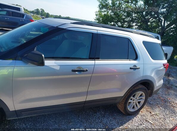 1FM5K8B89GGA37692 2016 FORD EXPLORER Silver Vista interior de 360 grados