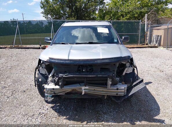 1FM5K8B89HGC84535 2017 FORD FORD EXPLORER Silver Instrument cluster view