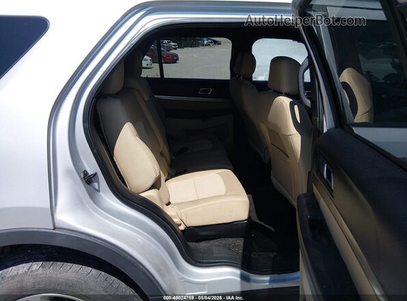 1FM5K8B89HGC84535 2017 FORD FORD EXPLORER Silver VIN sticker view