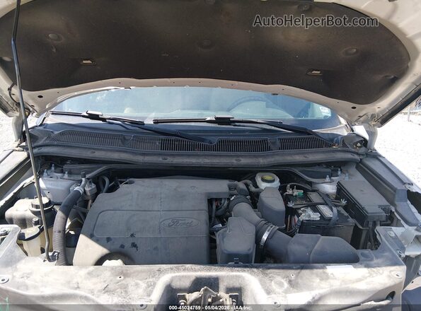 1FM5K8B89HGC84535 2017 FORD FORD EXPLORER Silver Rear view