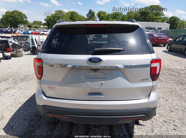 1FM5K8B89HGC84535 2017 FORD FORD EXPLORER Silver 