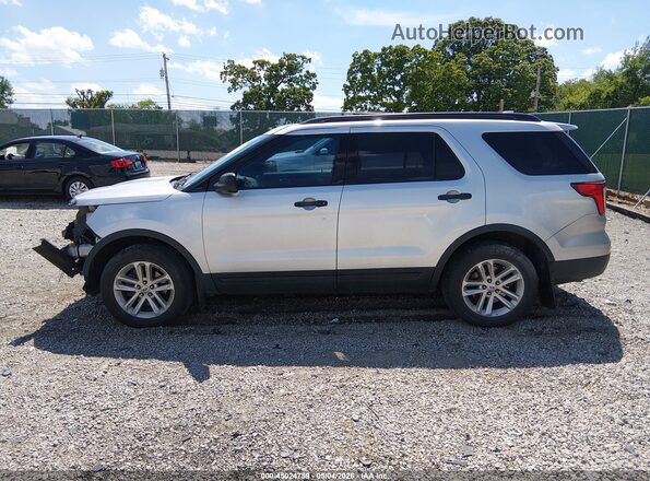 1FM5K8B89HGC84535 2017 FORD FORD EXPLORER Silver 360 interior view