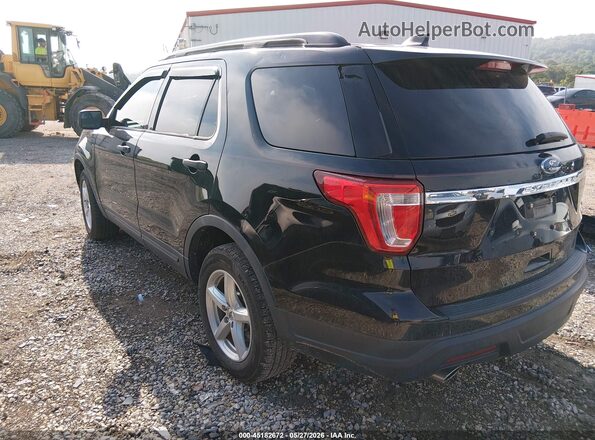 1FM5K8BH7KGA68691 2019 FORD EXPLORER Black Trasero izquierdo