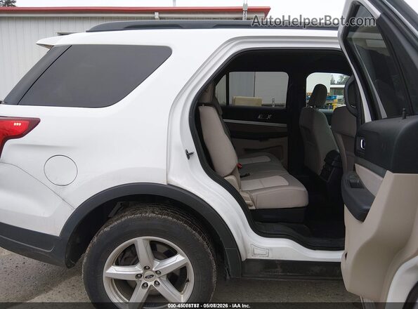 1FM5K8BH9JGC45224 2018 FORD EXPLORER Белый Вид наклейки с VIN-кодом