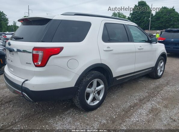 1FM5K8D80HGD18536 2017 FORD EXPLORER White უკანა მარჯვენა