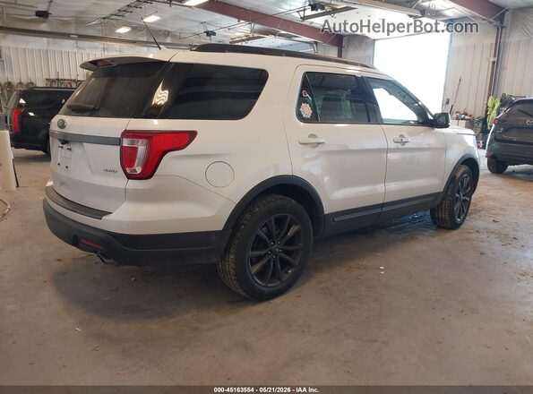 1FM5K8D80KGA14324 2019 FORD EXPLORER White Rear right