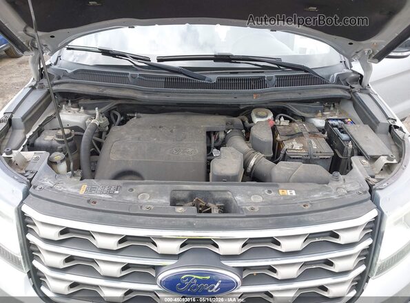 1FM5K8D81GGC88722 2016 FORD FORD EXPLORER Silver Widok z tyłu