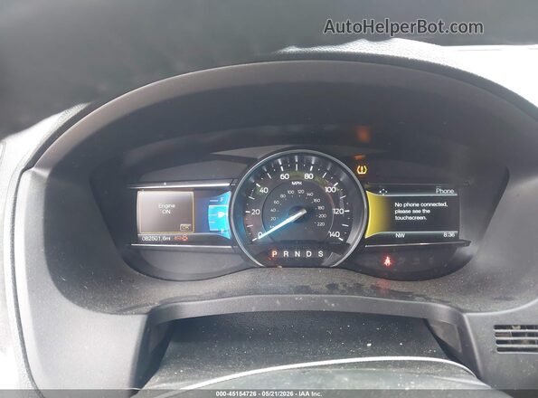 1FM5K8D81HGC65586 2017 FORD EXPLORER White Вид задніх сидінь