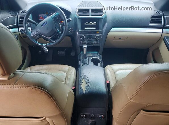 1FM5K8D82GGA37756 2016 FORD FORD EXPLORER Beige 