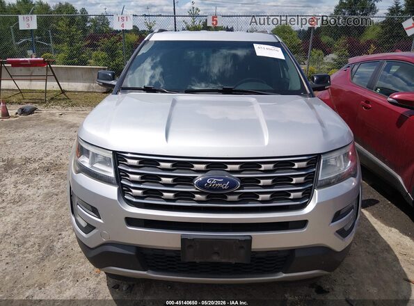 1FM5K8D82GGD03941 2016 FORD EXPLORER Silver ხელსაწყოთა პანელის ხედი