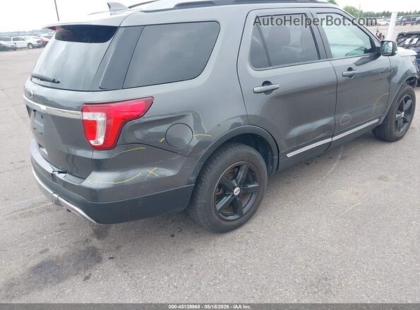 1FM5K8D82GGD35501 2016 FORD EXPLORER Gray 