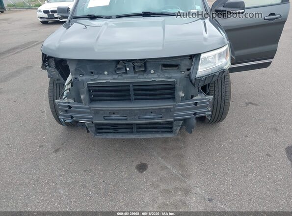 1FM5K8D82GGD35501 2016 FORD EXPLORER Gray Դիմացի տեսք