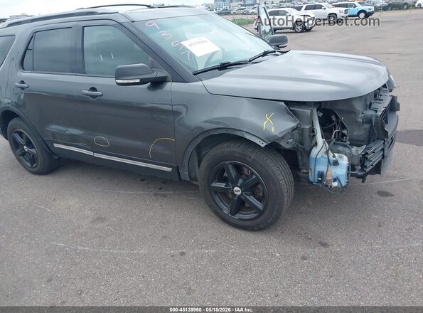 1FM5K8D82GGD35501 2016 FORD EXPLORER Gray 