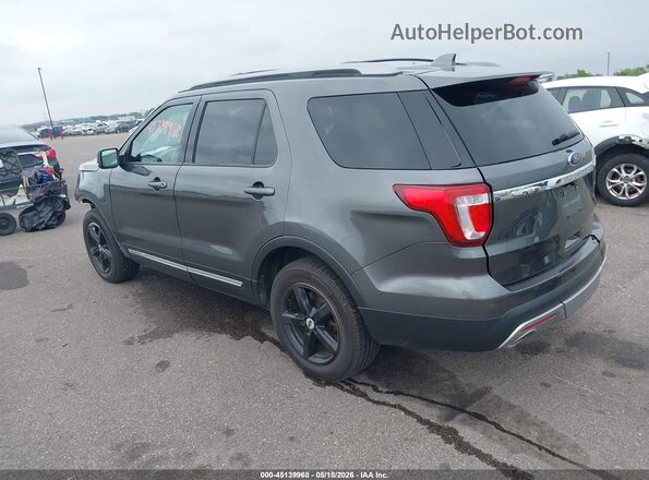 1FM5K8D82GGD35501 2016 FORD EXPLORER Gray Հետևի ձախ