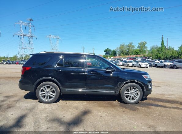 1FM5K8D82HGD76468 2017 FORD FORD EXPLORER Black Սալոնի հետևի տեսք