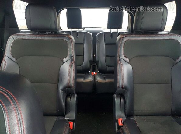 1FM5K8D82KGA07178 2019 FORD FORD EXPLORER Черный Вид задних сидений