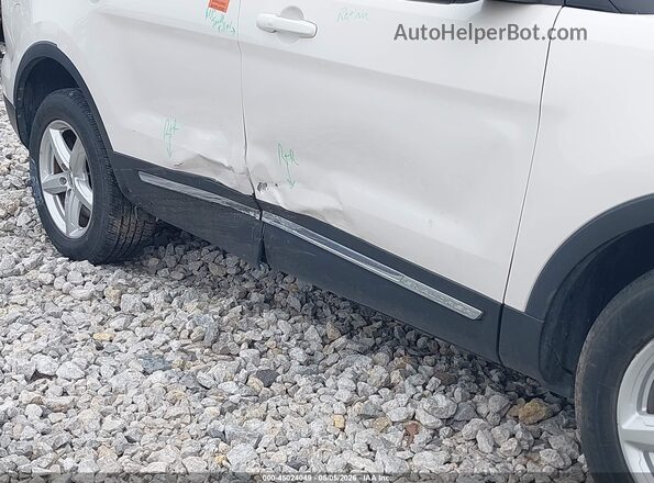 1FM5K8D83GGA87629 2016 FORD FORD EXPLORER White Widok z przodu