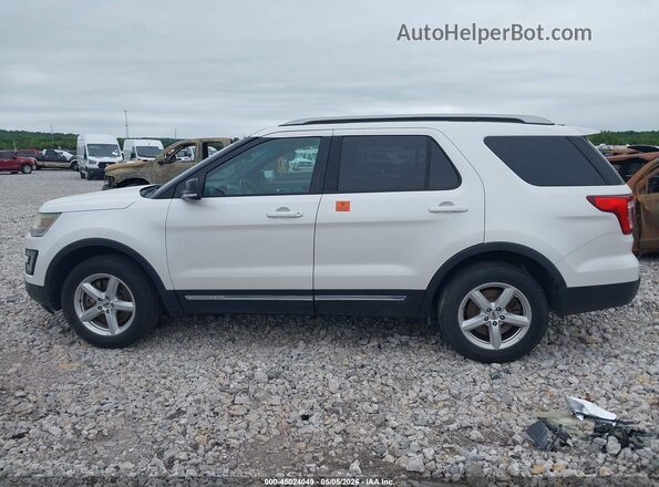 1FM5K8D83GGA87629 2016 FORD FORD EXPLORER White Widok wnętrza 360 stopni