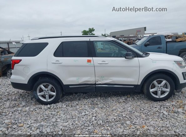 1FM5K8D83GGA87629 2016 FORD FORD EXPLORER White Widok wnętrza z tyłu