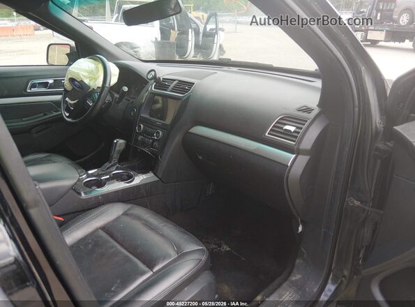 1FM5K8D83HGA52297 2017 FORD EXPLORER Black Սալոնի դիմացի տեսք
