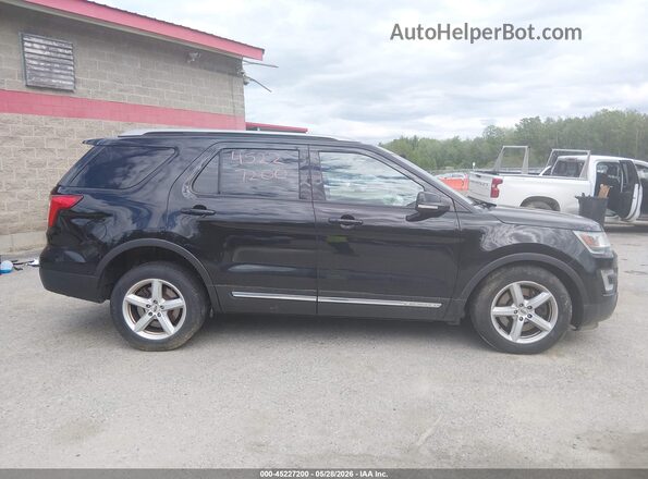 1FM5K8D83HGA52297 2017 FORD EXPLORER Black Սալոնի հետևի տեսք