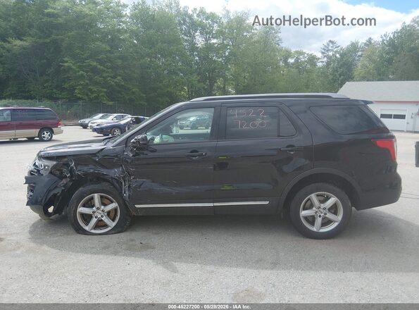 1FM5K8D83HGA52297 2017 FORD EXPLORER Black Սալոնի 360 աստիճան տեսք