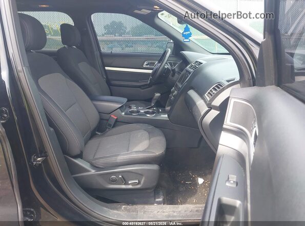 1FM5K8D83HGD50672 2017 FORD EXPLORER Black Սալոնի դիմացի տեսք