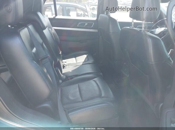 1FM5K8D84GGC52667 2016 FORD FORD EXPLORER Gray Vista de la etiqueta del VIN