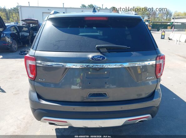 1FM5K8D84GGC52667 2016 FORD FORD EXPLORER Gray 